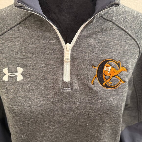 Campbell University Under Armour Qualifier Hybrid 1/4 Zip Men M - Picture 2 of 6